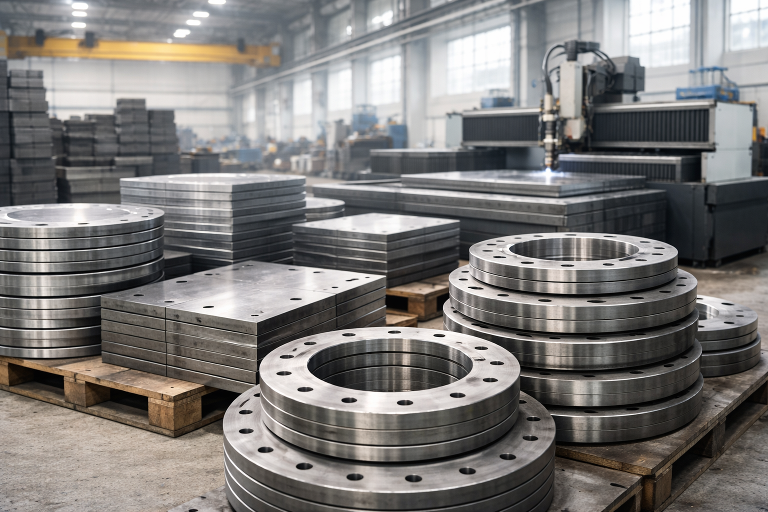 MS Circle, MS Square, MS Flanges & Profile Cutting Supplier in Mumbai