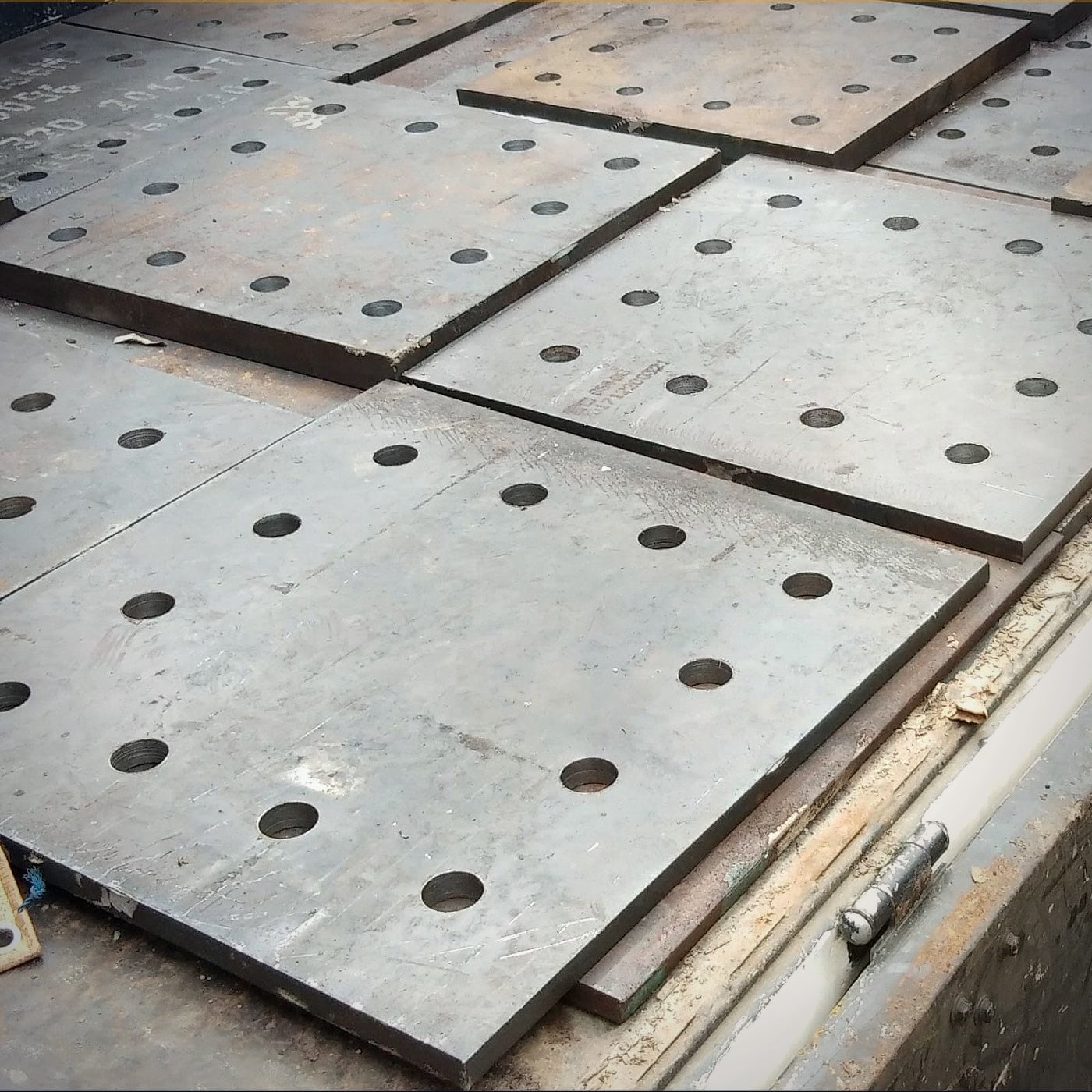 MS Bore Plate Supplier & Cutting in Mumbai at Regal Profile's Darukhana, Mumbai workshop