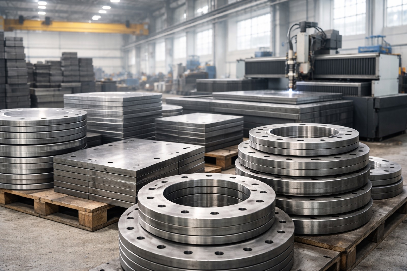 MS Circle, Profile Cutting, MS Square, Flanges and Laser Cutting in Mumbai